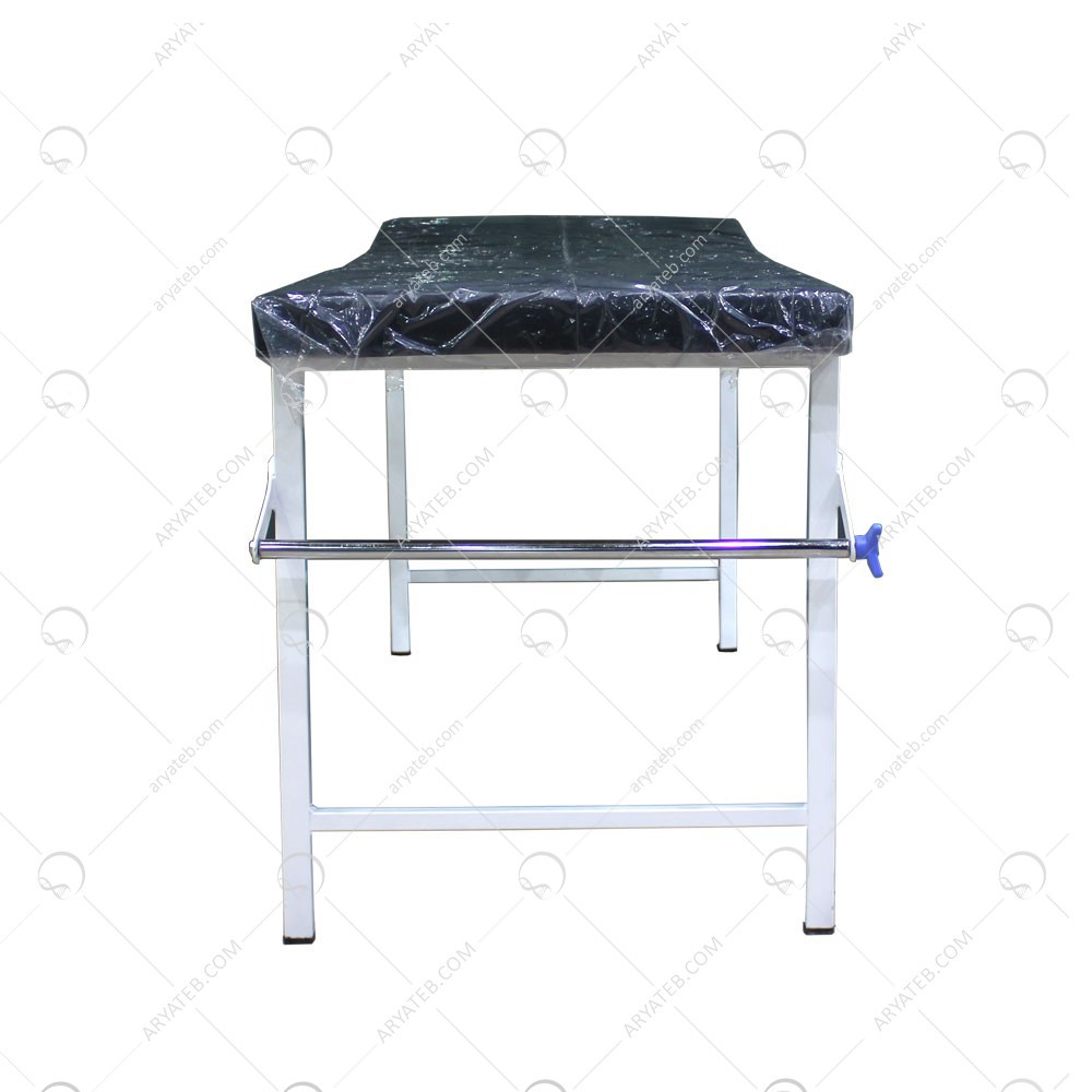 تخت معاینه پایه ثابت پشتی ثابت B2